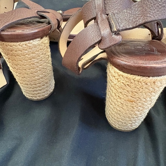 Massimo Dutti Brown Leather Heels - Picture 9 of 10